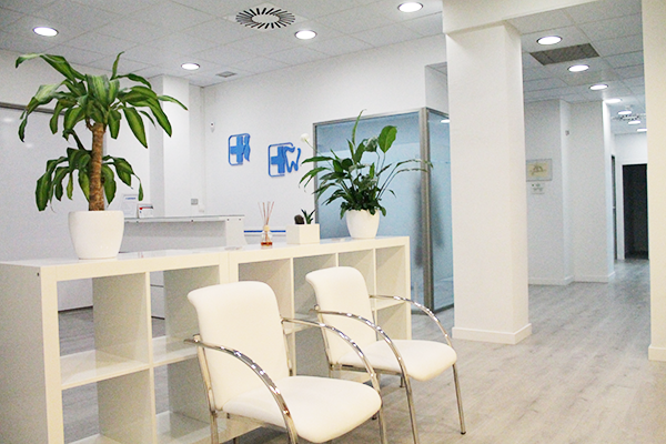 Recepción y sala de espera